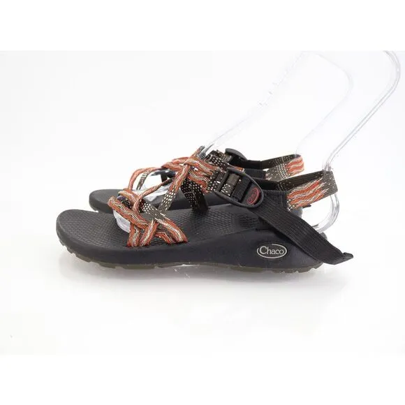 Chaco Sandals Women Sz 8 ZX1 Classic Sports Orange Double Strapped Hiking Shoes