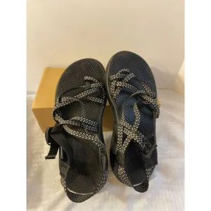 Chaco size 10 strap sandals Black Gray Womens Hiking