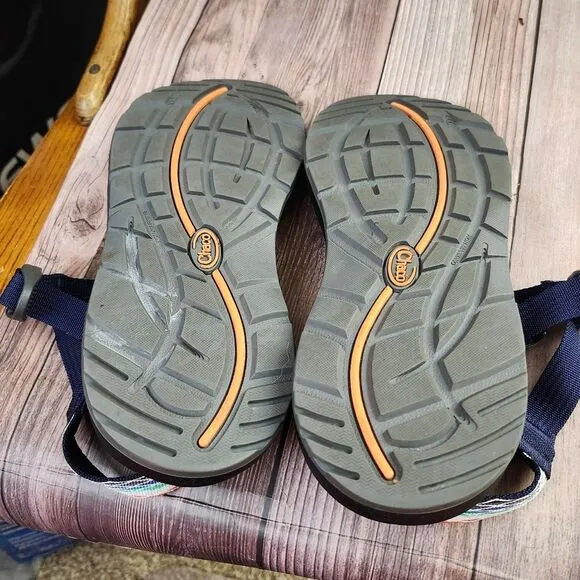Chaco Womens Classic Z/1 Adj Summer Hiking Sz 9 Prism Mint