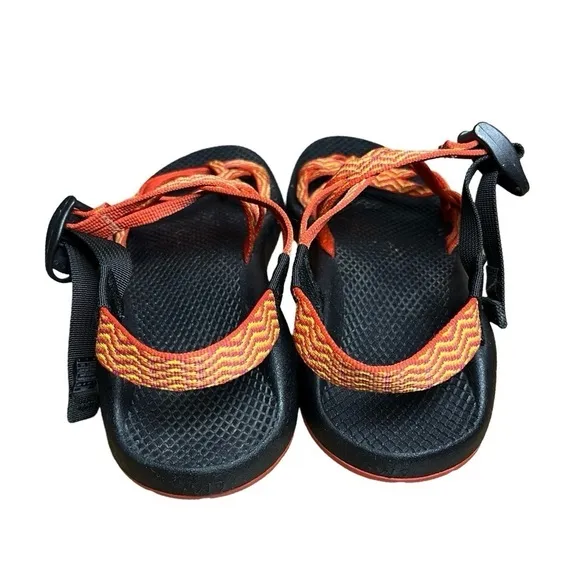 Chaco Women’s Z/1 Classic Sandals Size 9 - Black &amp; Orange - Great Condition