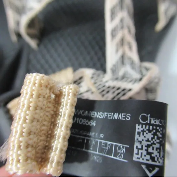 Chaco Women's Z/2 Classic Sandals Trine Black/White Size 6 Hiking Outdoors