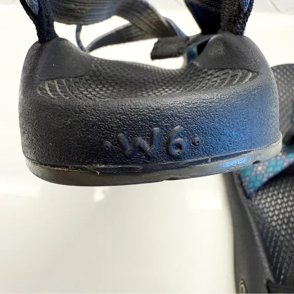 Chaco Women's Z2 Yampa Sandal Crystals Blue Size 6 Adjustable Straps Support