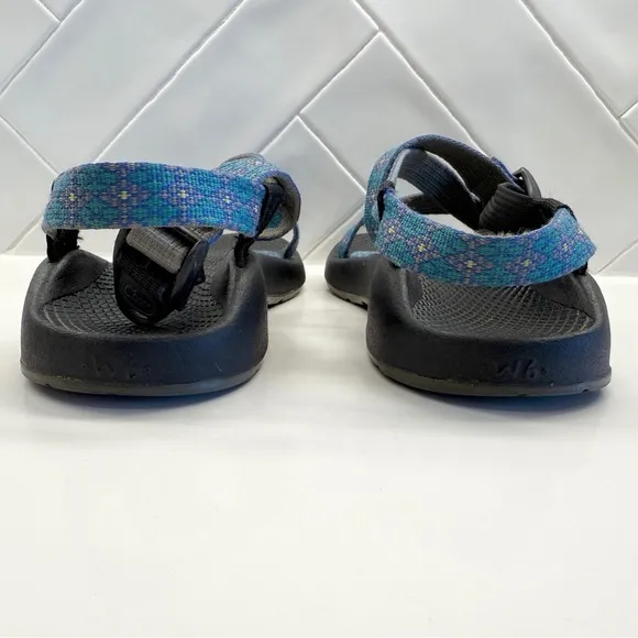 Chaco Women's Z2 Yampa Sandal Crystals Blue Size 6 Adjustable Straps Support