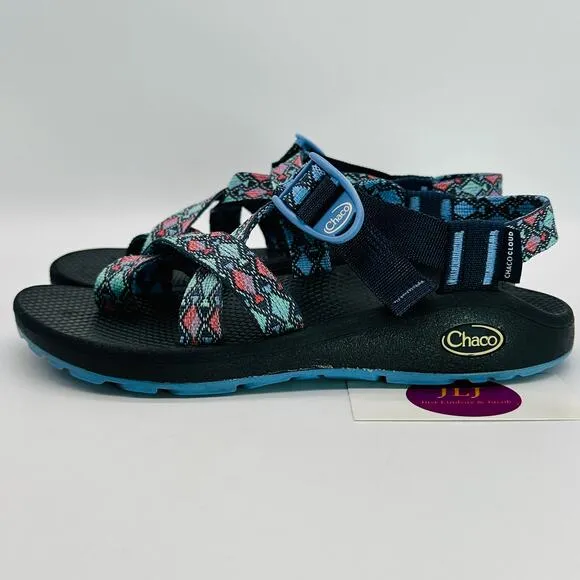 Chaco Women's Z/Cloud 2 Trace Eclipse Outdoor Active Sandals J106614 Size 7