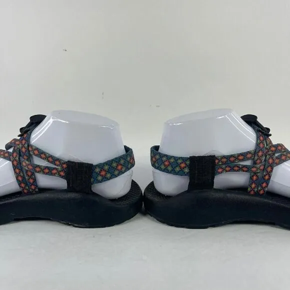 Chaco Women's ZX/2 Yampa Fresh Strappy Sandals US 7 Blue Red Hiking Shoes