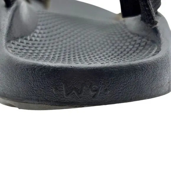 CHACO Z Cloud X2 Toe Loop Hiking Sandals Cream/Gray Women's Size 9
