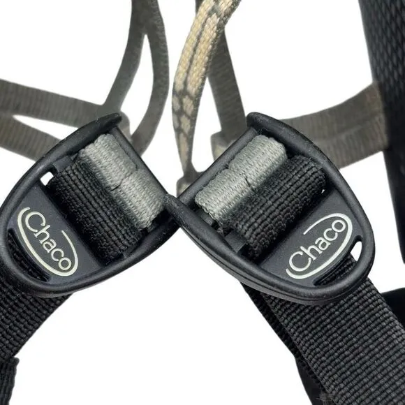 CHACO Z Cloud X2 Toe Loop Hiking Sandals Cream/Gray Women's Size 9