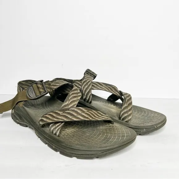 Chaco Z1 Green Strap Summer Hiking Sandals Size 12 Men’s