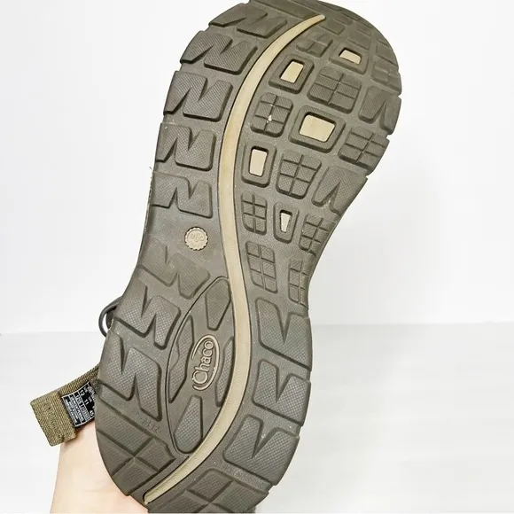 Chaco Z1 Green Strap Summer Hiking Sandals Size 12 Men’s