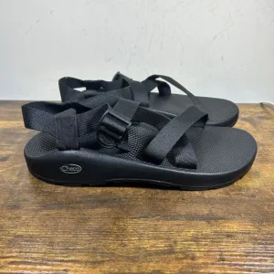 Chaco Z1 Vibram Soles Men's Classic Black‎ Sport Hiking Sandals Size 12 W