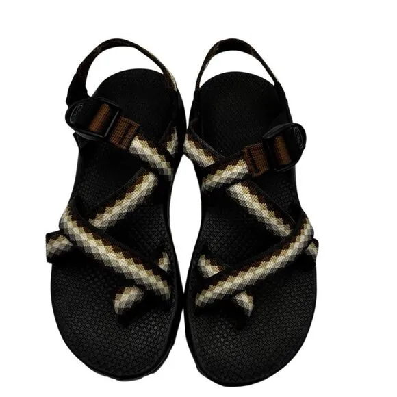 Chaco Z/2 Unaweep Hiking Sandals Brown Cream Size Women’s Size 8