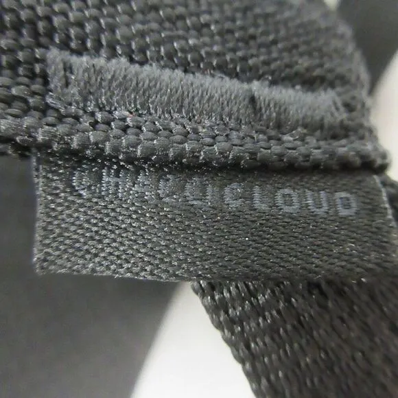 CHACO Z/Cloud Cushioned Sandal Womens Sz 12 Adjustable Durable All Black J107366