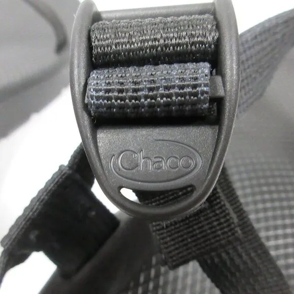 CHACO Z/Cloud Cushioned Sandal Womens Sz 12 Adjustable Durable All Black J107366