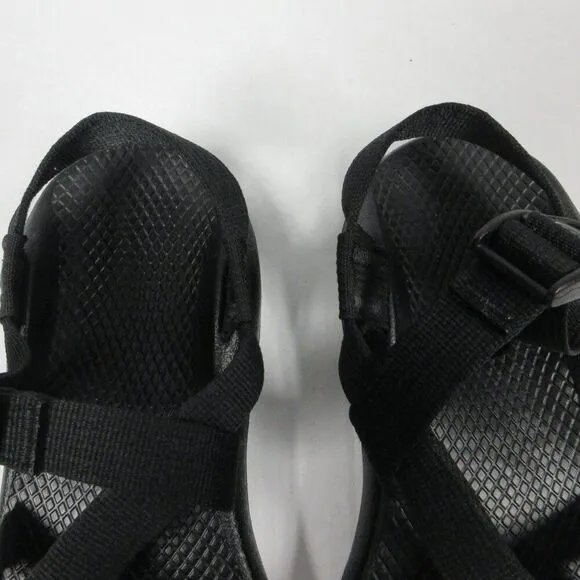 CHACO Z/Cloud Cushioned Sandal Womens Sz 12 Adjustable Durable All Black J107366