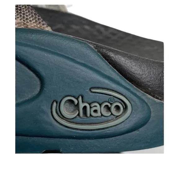 CHACO Zong X Ecotread Sandals Slip on Green Fizz Hiking Outdoors Size 10