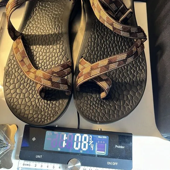 Chaco Z/Volv Classic Men's Sports Sandals Size Mens 11 Brown Non-Marking