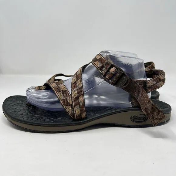 Chaco Z/Volv Classic Men's Sports Sandals Size Mens 11 Brown Non-Marking