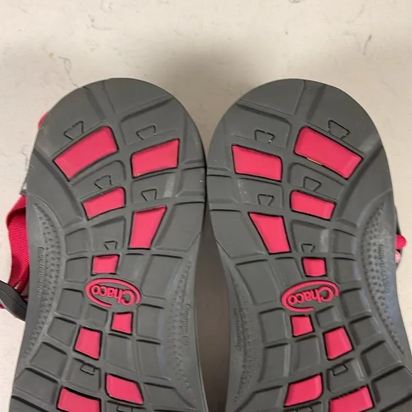 Chaco ZX1 Ecotread Sandal (Big Kid) Size 6 - Girls Rend Pink - Good Condition