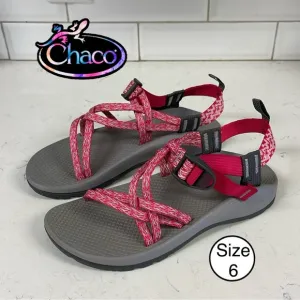 Chaco ZX1 Ecotread Sandal (Big Kid) Size 6 - Girls Rend Pink - Good Condition