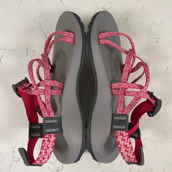 Chaco ZX1 Ecotread Sandal (Big Kid) Size 6 - Girls Rend Pink - Good Condition
