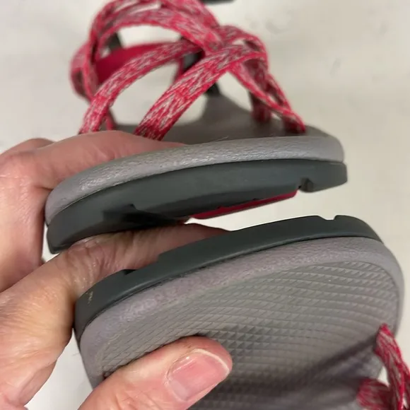 Chaco ZX1 Ecotread Sandal (Big Kid) Size 6 - Girls Rend Pink - Good Condition