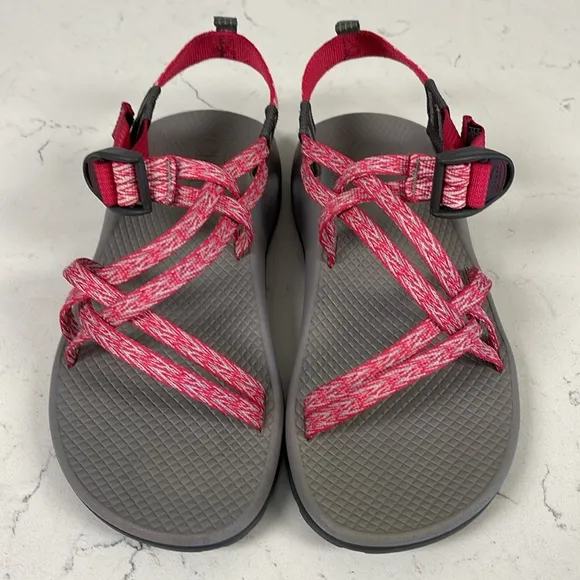 Chaco ZX1 Ecotread Sandal (Big Kid) Size 6 - Girls Rend Pink - Good Condition