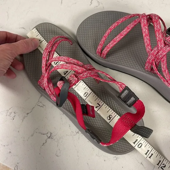 Chaco ZX1 Ecotread Sandal (Big Kid) Size 6 - Girls Rend Pink - Good Condition