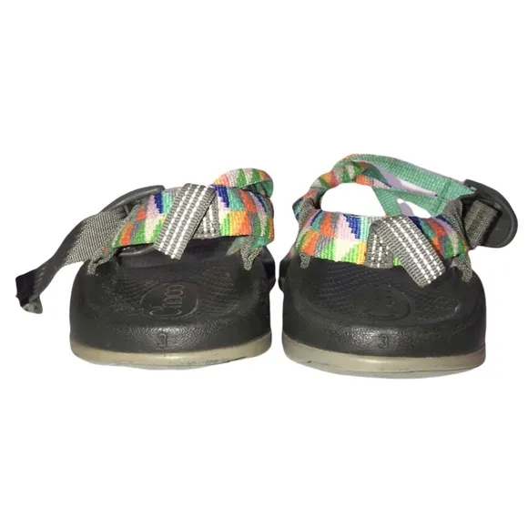 Chaco Zx/1 Ecotread Turquoise Open Toe Hiking Performance Sandals