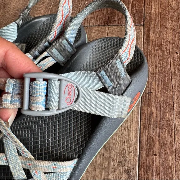 Chaco ZX/2 blue sport hiking water Strappy Sandals size 10