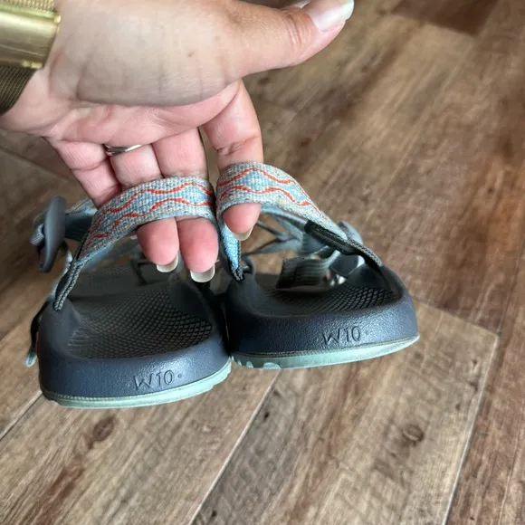 Chaco ZX/2 blue sport hiking water Strappy Sandals size 10