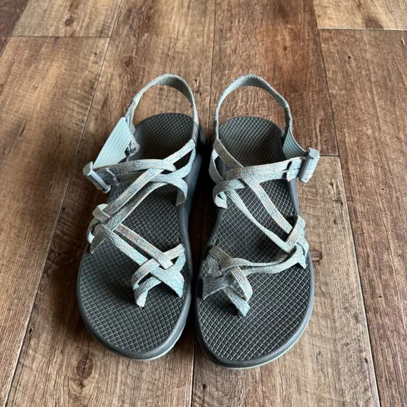 Chaco ZX/2 blue sport hiking water Strappy Sandals size 10