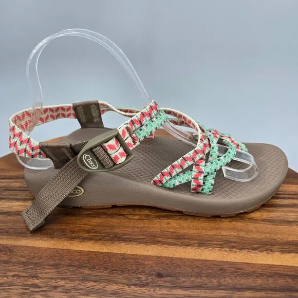 Chaco ZX/2 Sandals Women's 8 Pine Verde Adjustable Strappy Hiking Outdoor Beach