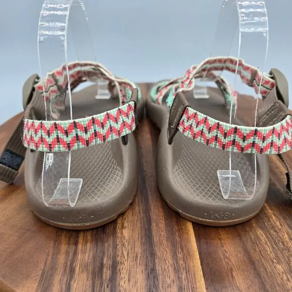 Chaco ZX/2 Sandals Women's 8 Pine Verde Adjustable Strappy Hiking Outdoor Beach