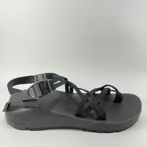 Chaco Zx2 Z x/2 Strappy Sandals Womens Size 10 Black Hiking Active Toe Loop