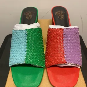 Charlotte Stone Lenu Woven Sandals