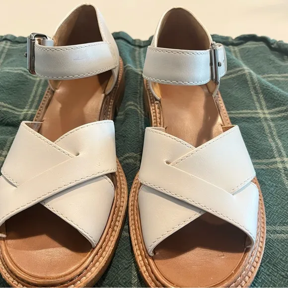 Church's Oriana Closed-Back Sandals, Off-White, EU37