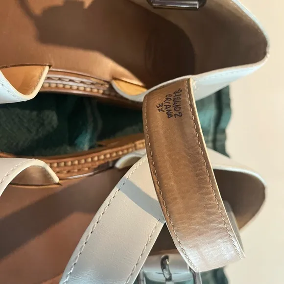 Church's Oriana Closed-Back Sandals, Off-White, EU37