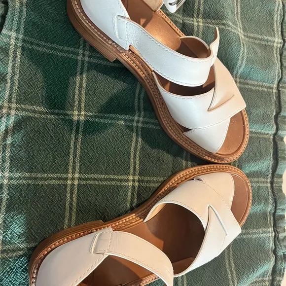Church's Oriana Closed-Back Sandals, Off-White, EU37