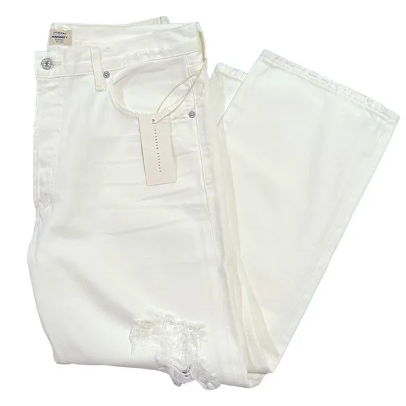 Citizens of Humanity Emery High Rise Relaxed Crop Jeans Moonstone NWT NEW 30