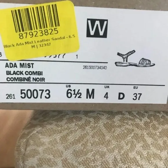 Clark's Ada Mist Ankle Strap Sandals Size 6.5 NIB   NWT