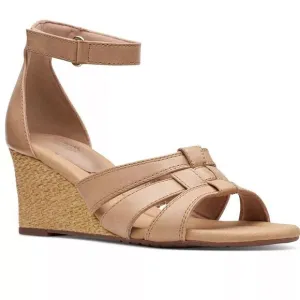 Clarks Kyara Joy Wedge Sandal 8.5 New in Box