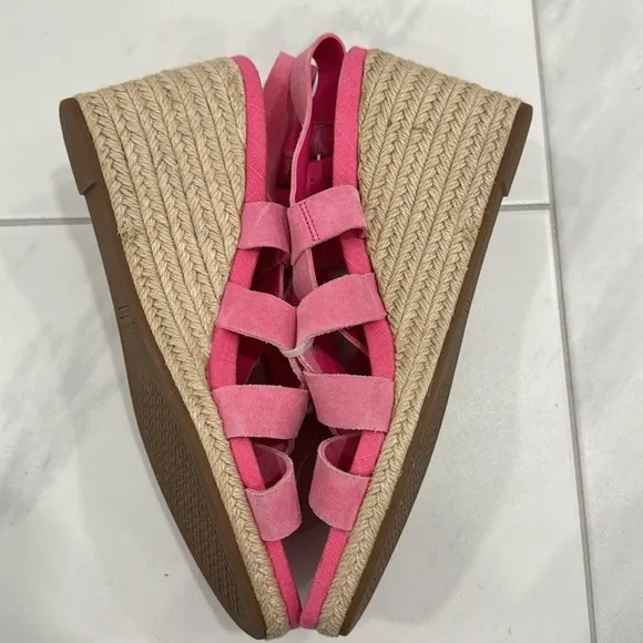 Cole Haan Fuchsia Crystal Wedge Sandal - Size 9.5