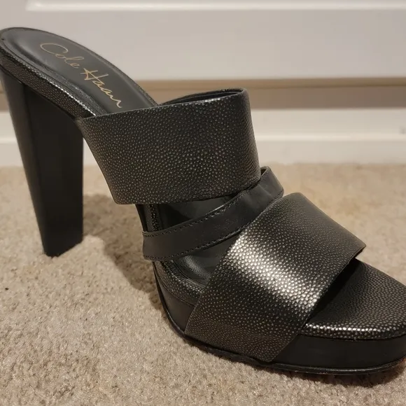 Cole Haan Nike Air Platform Heels Sandals Size 7