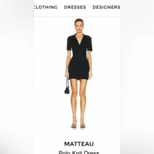 COPY - Matteau Black Mini Dress. NWOT