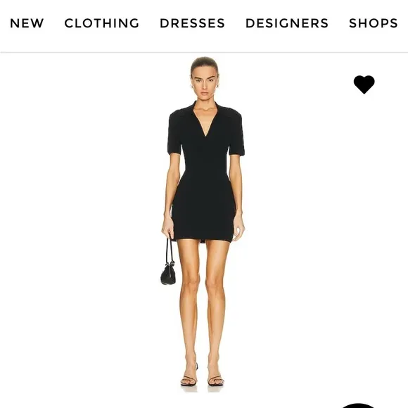 COPY - Matteau Black Mini Dress. NWOT