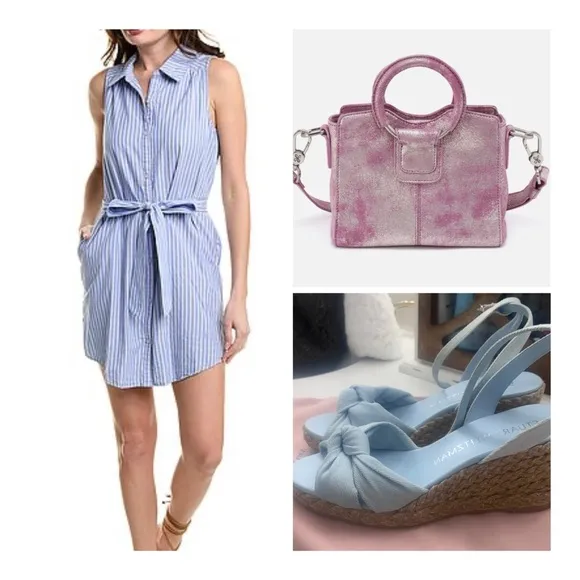 COPY - Stuart Weitzman Blue Espadrille SandalsNew without box