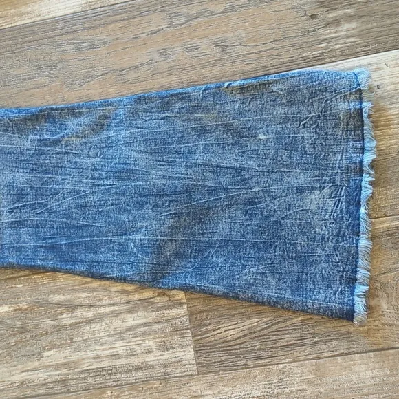 COWGIRL TUFF &quot;C. Breeze&quot; flares wide leg jeans acid wash bell bottoms sz 34x35L