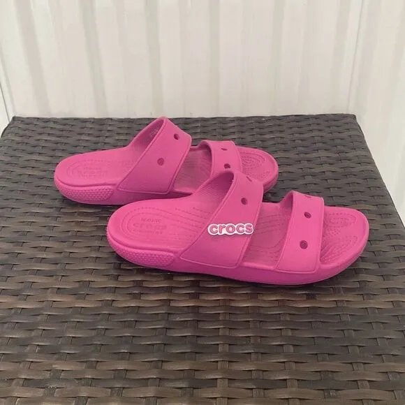 Croc sandals, women’s size 8