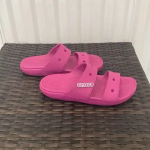 Croc sandals, women’s size 8