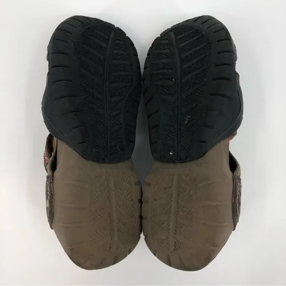 CROCS Brown Leather Sandals | Comfort for Every Step